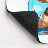 Mi Goose Ta Funny Fiesta Goose Pun Shirt Sombrero Muismat (Hoek)