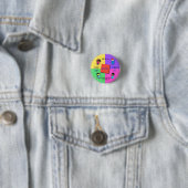 Mi IDEA HaS Love Foundation Logo Pin Ronde Button 3,2 Cm (In situ)