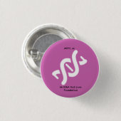 Mi IDEA HaS Love Foundation Roze Button (Voorkant /achterkant)