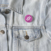 Mi IDEA HaS Love Foundation Roze Button (In situ)