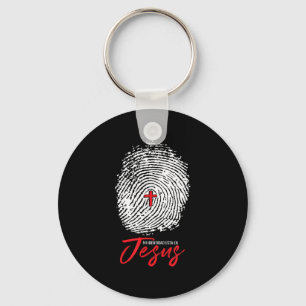 Mi Identidad en Jesus Faith Inspirerend T - shirts Sleutelhanger