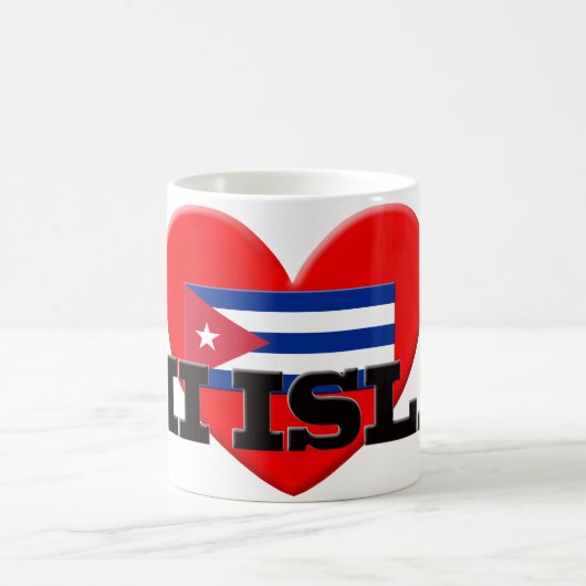 Mi Isla I Love Cuba Koffiemok (Center)