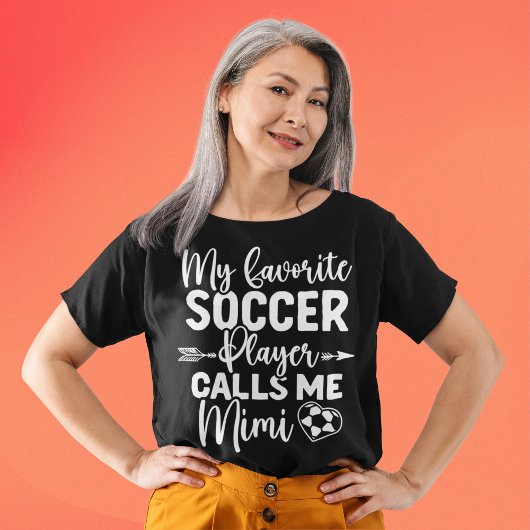 Mi jugador favorito me llama Mimi Abuela  T-shirt
