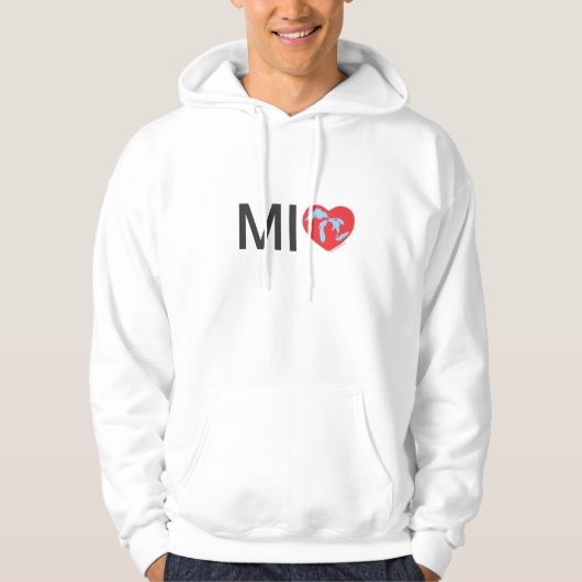 MI Love Hoodie (Voorkant)