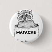 Mi Mapachito Ronde Button 3,2 Cm (Voorkant)