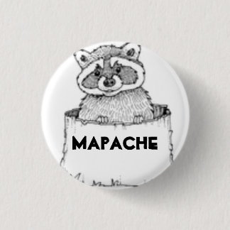 Mi Mapachito Ronde Button 3,2 Cm