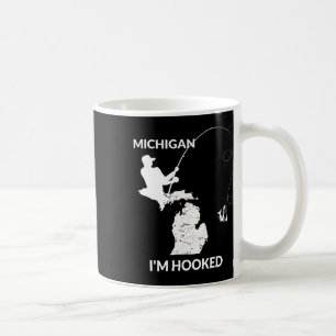 Mi Michigan visserij jersei cadeau voor vissers en Koffiemok