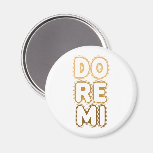 Mi Musical Scale Magneet (Voorkant / Achterkant)