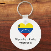 Mi patria, mi vida, Venezuela sleutelketen Sleutelhanger (Voorkant)