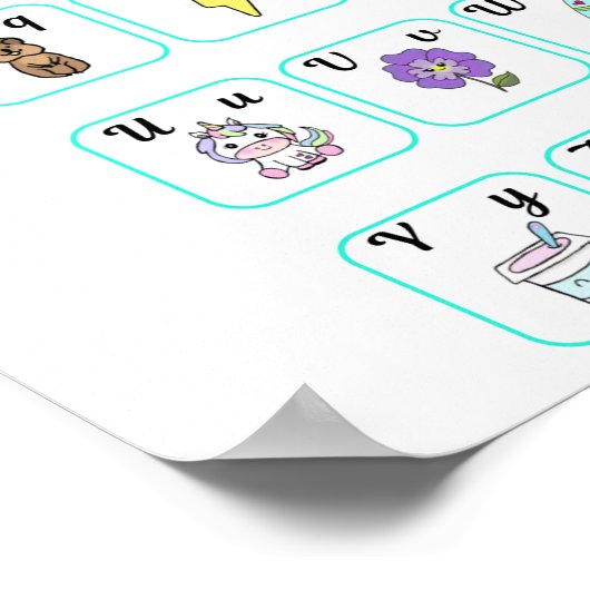 Mi primer abecedario poster (Hoek)