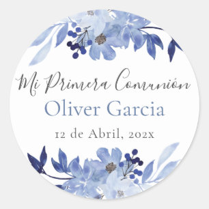 Mi Primera Comunion Classic Ronde Sticker