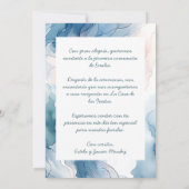 Mi Primera Comunión con foto Spaanse Waterverf Kaart (Achterkant)