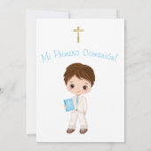 Mi Primera Comunion Kaart (Achterkant)