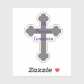 Mi Primera Comunion vinyl sticker (Vel)