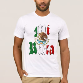 MI RAZA Mexicaanse vlag T-shirt