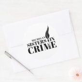 MI Sisters in Crime Sticker (Envelop)