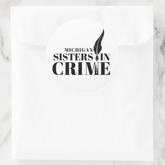 MI Sisters in Crime Sticker (Tas)