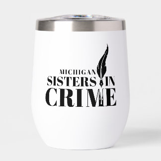 MI Sisters in Crime Wijn Tumbler