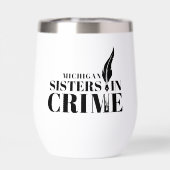 MI Sisters in Crime Wijn Tumbler (Achterkant)