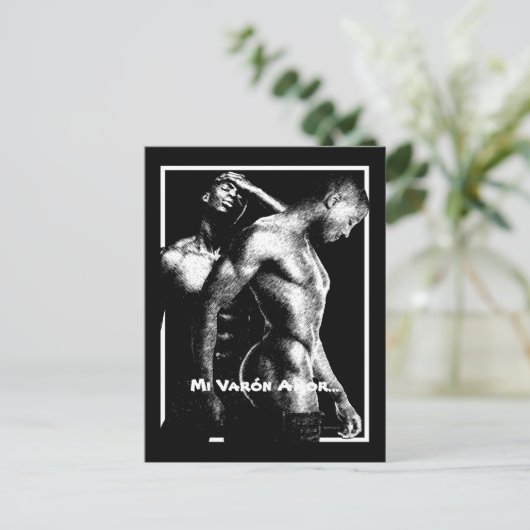 Mi Varón Amor. Briefkaart (Staand voorkant)