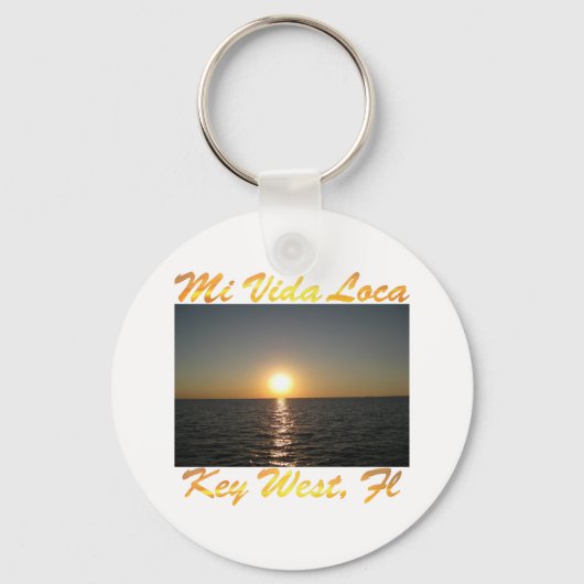 Mi Vida Loca Key West Florida #013 Sleutelhanger (Voorkant)