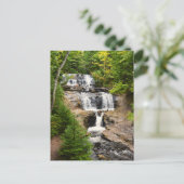 MI waterval Briefkaart (Staand voorkant)