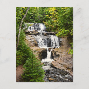 MI waterval Briefkaart