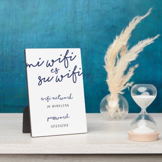 Mi Wifi e su Wifi Fotoplaat (Zijkant)