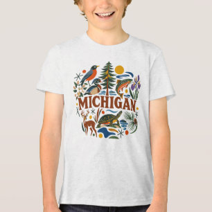 MI Wilde Symbolen Tri-Blend Shirt