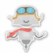 Mia Aviator Sticker (Voorkant)