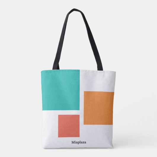 Mia Blocks Bag Tote Bag (Achterkant)