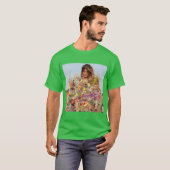 MIA Bloemen vintage T-shirt (Voorkant volledig)