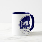 MIA Blue Coffee-Mok Mok (Voorkant rechts)