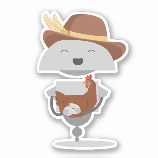 Mia-boer 3 sticker (Voorkant)