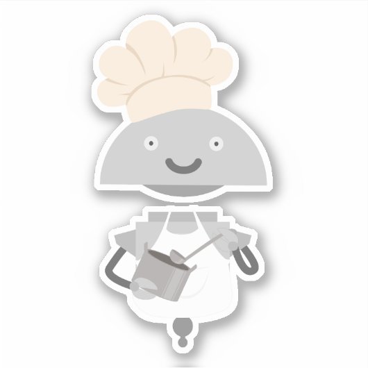 Mia chef sticker (Voorkant)