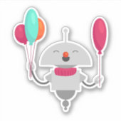 Mia clown sticker (Voorkant)