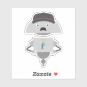 Mia coach sticker (Vel)