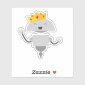 Mia crown sticker (Vel)