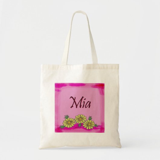 Mia Daisy Bag Tote Bag (Voorkant)
