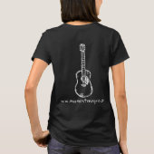 Mia Dames Donkere T-shirt (Achterkant)