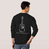 Mia Dark Lange mouw T-shirt (Achterkant volledig)