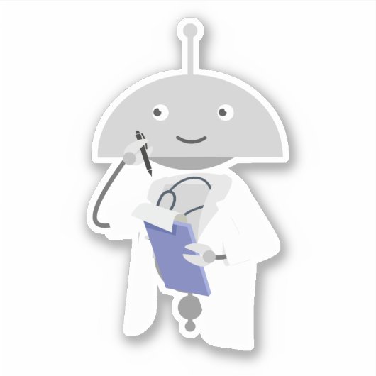 Mia doctor sticker (Voorkant)