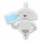 Mia drink 2 sticker (Voorkant)