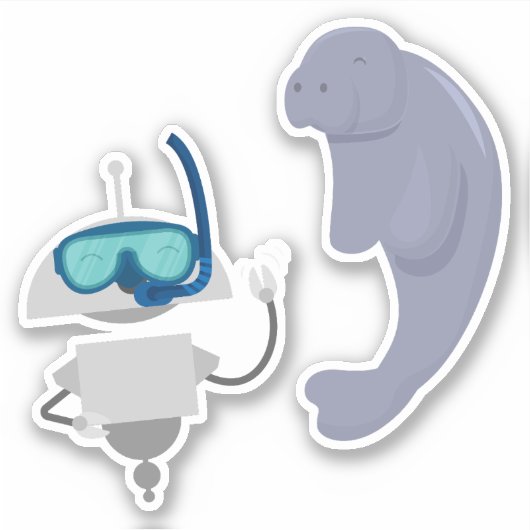 Mia duiker 2 sticker (Voorkant)