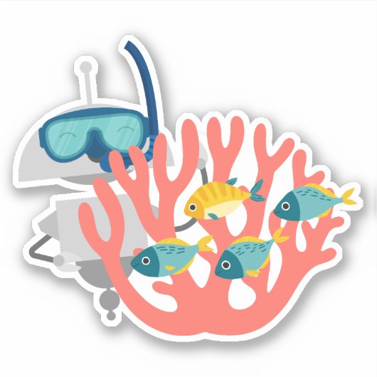 Mia duiker sticker (Voorkant)