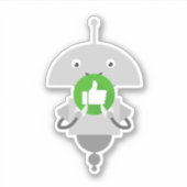 Mia duimen omhoog sticker (Voorkant)