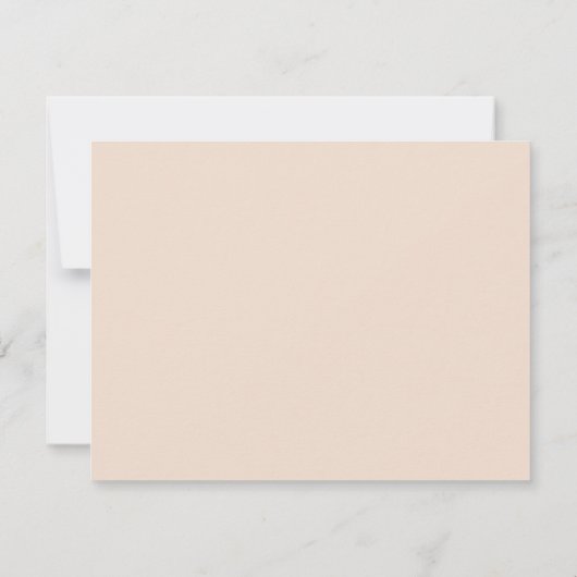 MIA Earth Tone Taupe Minimalist Boho Details Kaart (Achterkant)