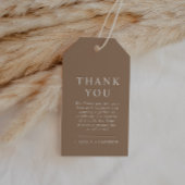 Mia - Earth Tone Taupe Modern minimalist Bohemen Cadeaulabel