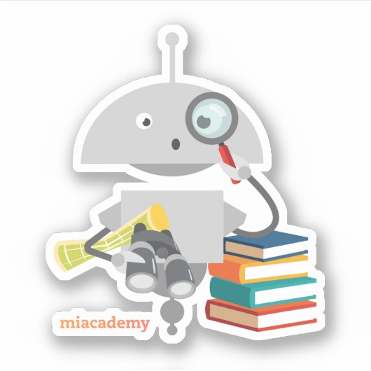 Mia Explorer sticker (Voorkant)