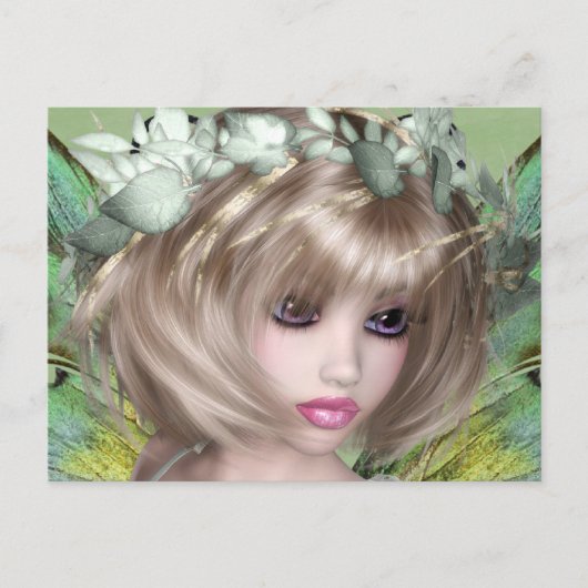 Mia Fairy Briefkaart (Voorkant)